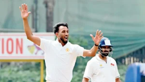 Prasidh Krishna’s Bowling Blitz Puts Karnataka Ahead Against Mumbai