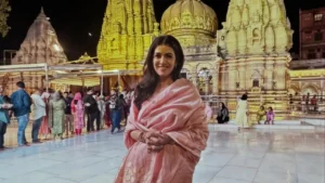Nimrat Kaur Celebrates Her Birthday with Blessings at Kashi Vishwanath