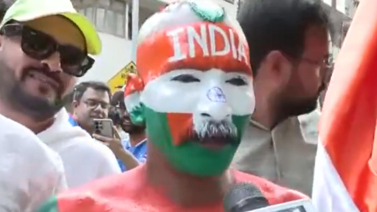 Sudhir Kumar Chaudhary Cheers for Team India in T20 World Cup 2026