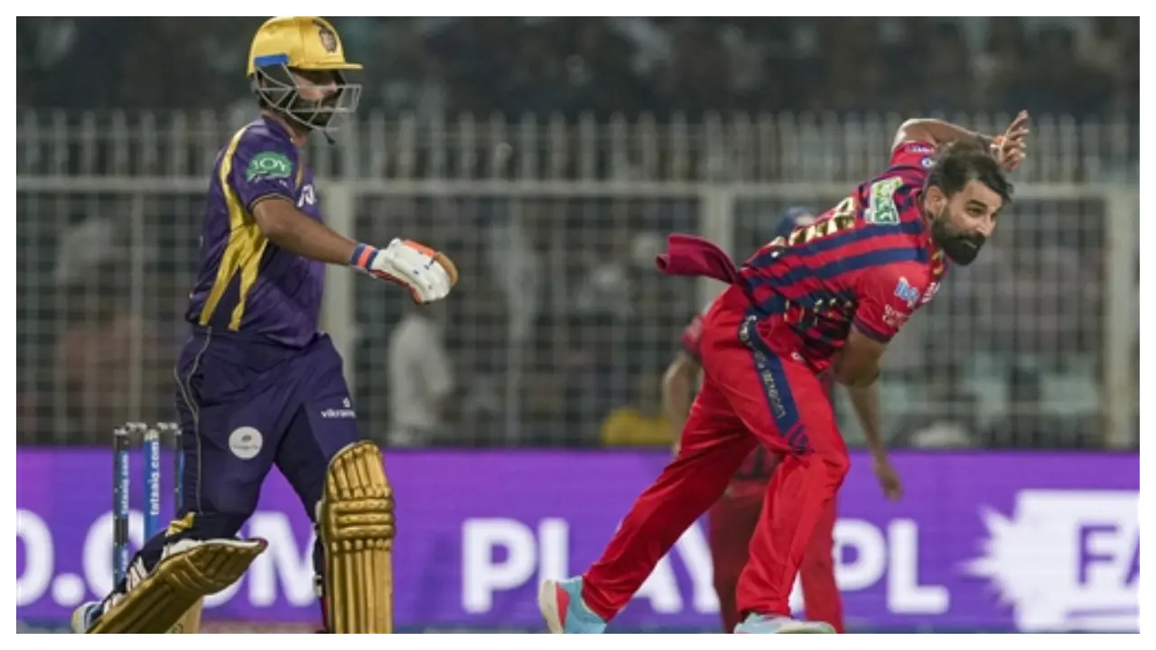 LSG Bowlers Shine in Powerplay, Restrict KKR to 56/1