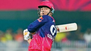 Vaibhav Sooryavanshi Shines with 31 Runs as RR Races to 97 in 10 Overs
